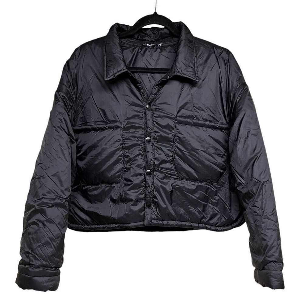 Nasty Gal Collection Cropped Black‎ Jacket Woman’s Size 10